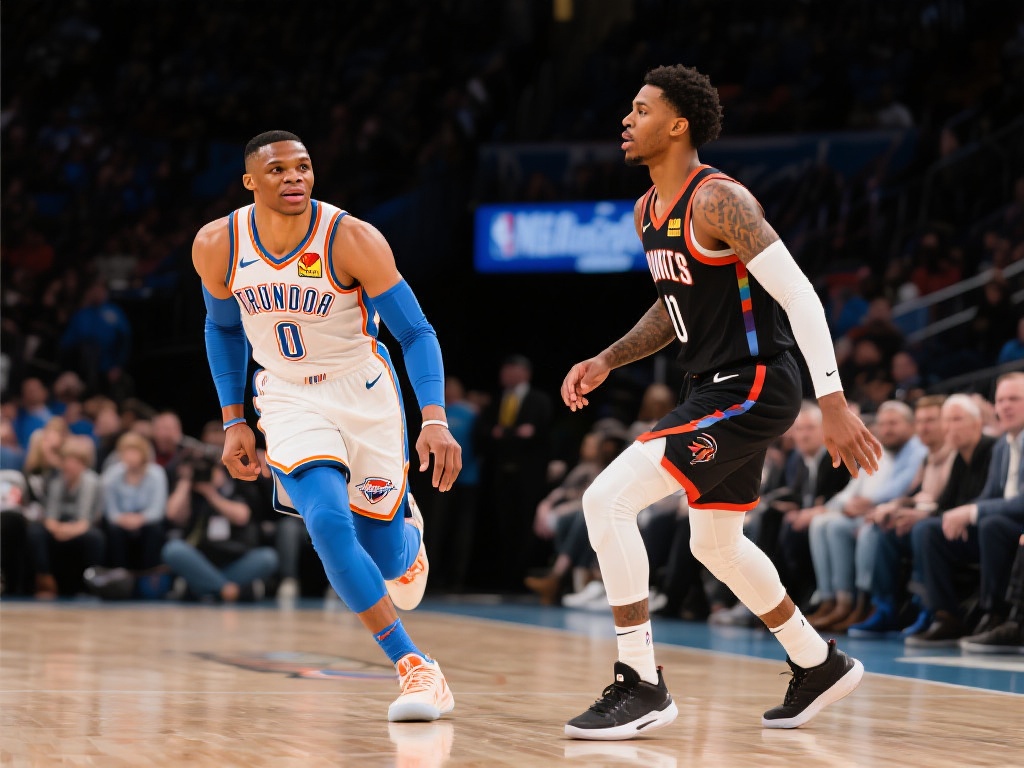 卡鲁索:威少助力掘金奏效,默里全明星遗憾 综上所述,威少的比赛节奏改变以及默里的被